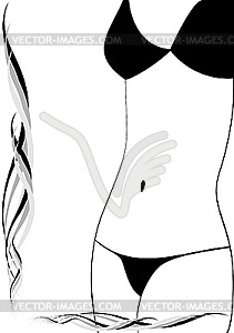 Swimsuit - vector clipart