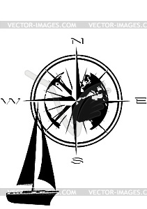 Compass - vector clipart