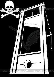 Guillotine - vector image