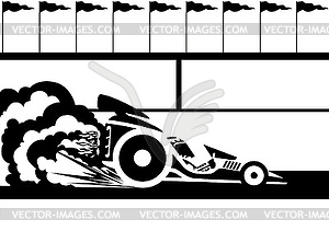 Race car - vector image