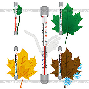 Seasons - vector clipart