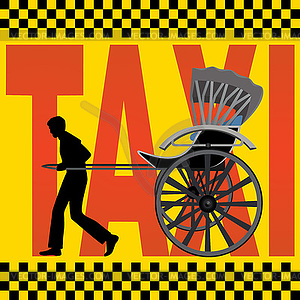 Taxi - vector image