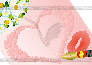 Love letter - vector image