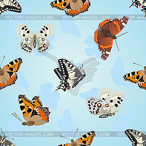 Бабочки - векторный дизайн