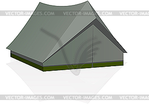 Camping Tent - vector clip art