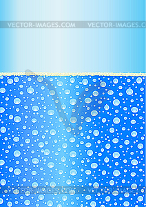 Газированная вода - изображение в векторе / векторный клипарт