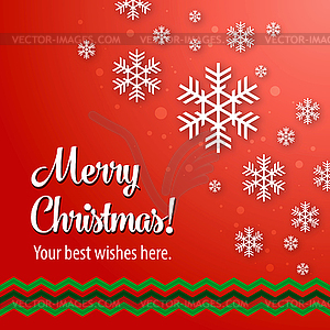 Merry Christmas - vector clip art