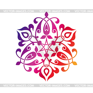 Arabic oriental ornament - vector image