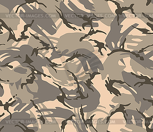 Camouflage seamless pattern - vector image