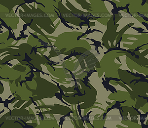 Camouflage seamless pattern - vector clipart