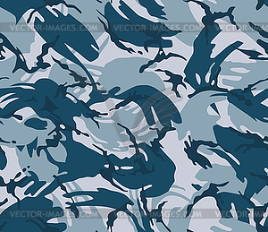 Camouflage seamless pattern - vector clipart