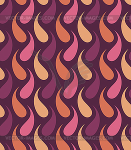 Seamless background with drops - vector clipart
