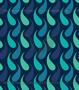 Seamless background with drops - vector clipart