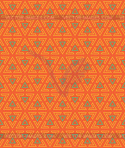 Abstract background of seamless triangular pattern - vector clip art