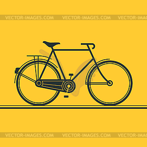 Bicycle - vector image