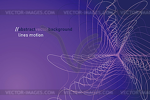 Abstract lines background - vector image