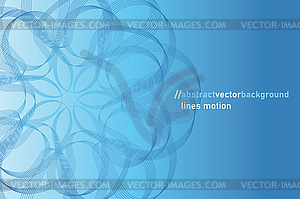 Abstract lines background - vector image