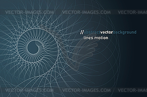 Abstract lines background - vector image