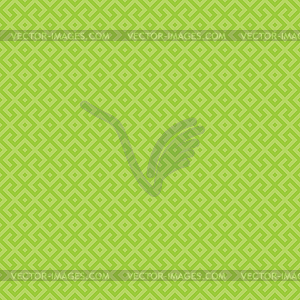 Green geometric seamless pattern - vector clipart