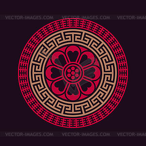 Korean ornament - vector image