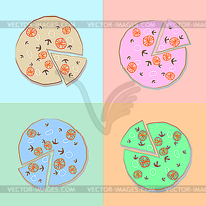 Pizza - vector clipart