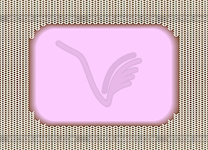 Knitted frame - royalty-free vector clipart