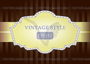 Vintage frame - vector clipart