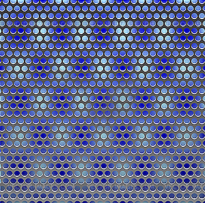 Металлическая решетка на синем - векторный рисунок