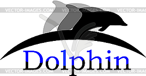 Dolphin - vector clipart / vector image
