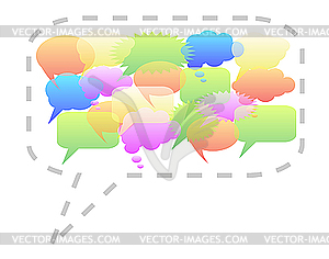 General thought - vector image