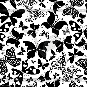 Seamless white pattern - vector image