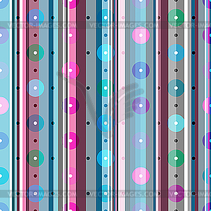 Striped seamless pattern - vector clip art