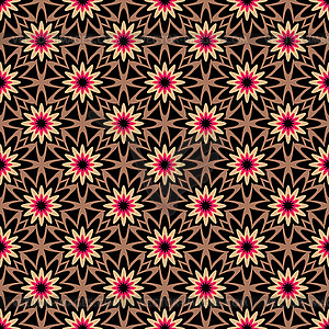 Seamless floral pattern - vector clipart