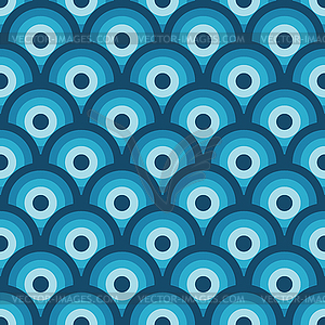 Dark bkue seamless pattern - vector clip art