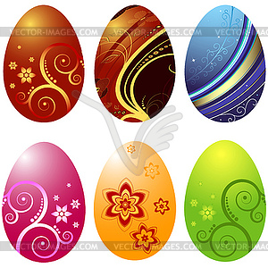 Easter`s eggs - vector EPS clipart