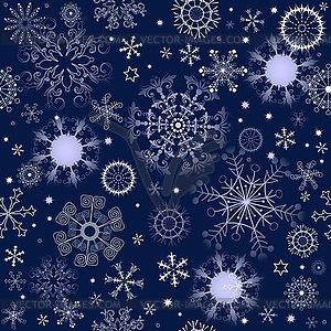 Dark blue repeating pattern - vector clipart