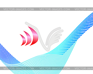 Sea theme - vector clip art