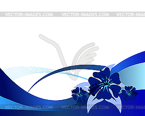 Floral design - vector clipart