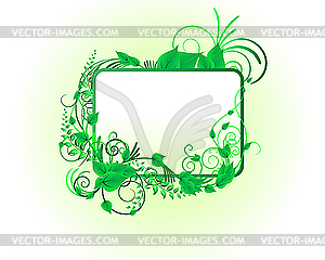 Floral background - vector EPS clipart