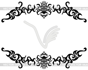Gothic frame - vector clipart