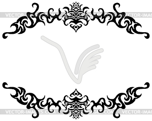 Gothic frame - vector clipart