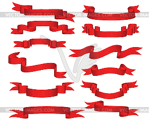  ribbons - vector image