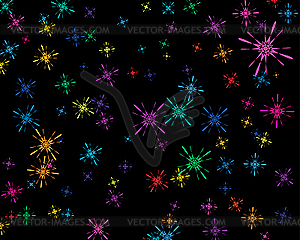 Stars background - vector clipart