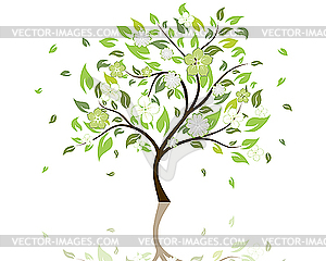 Blossom tree - vector clip art