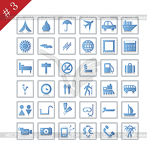 Icon set - vector image