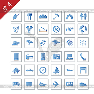Icon set - vector clipart
