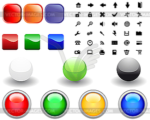 Icon collection - vector clipart