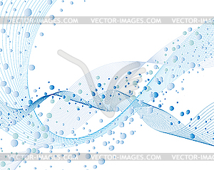 Water background - vector image