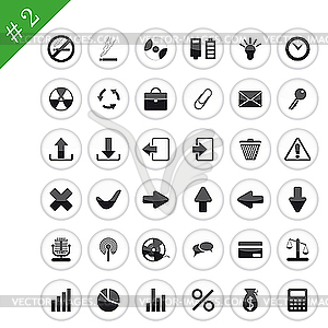 Icon set - vector image