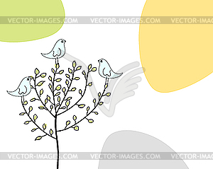 Greetings card - vector clipart